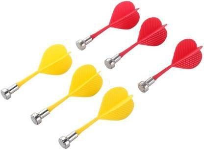 Dart Magnetic Pointless Red 3+ Yellow 3 Steel Tip Dart