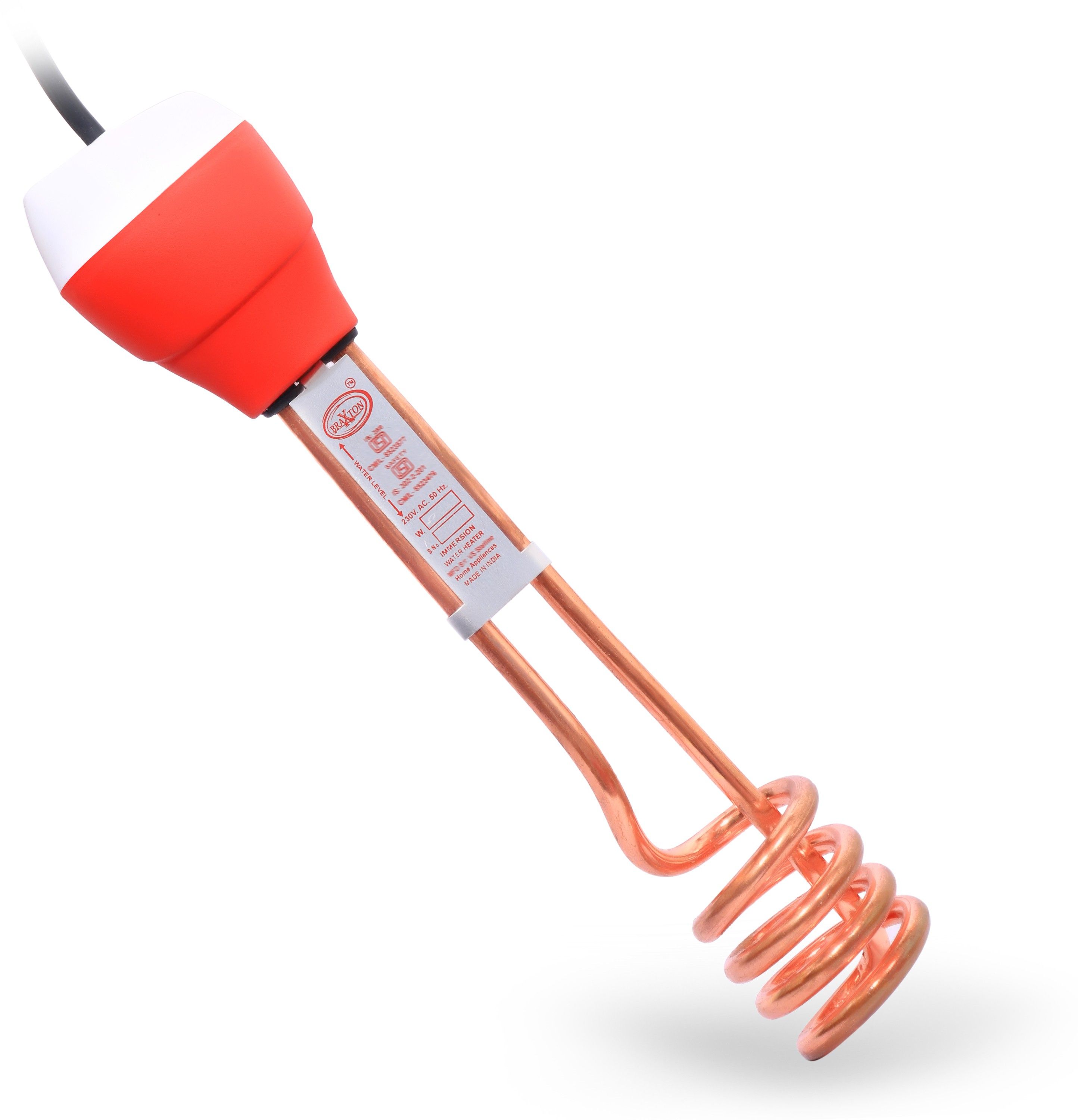 Shock-Proof Copper Red SRC-20 2000 W Shock Proof Immersion Heater Rod-image-45