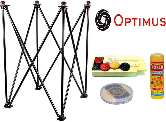 ® Carrom Board Stand(Adjustable)Coins Disco Powder-1 Striker For All Size Carrom Carrom Pawns-image-4