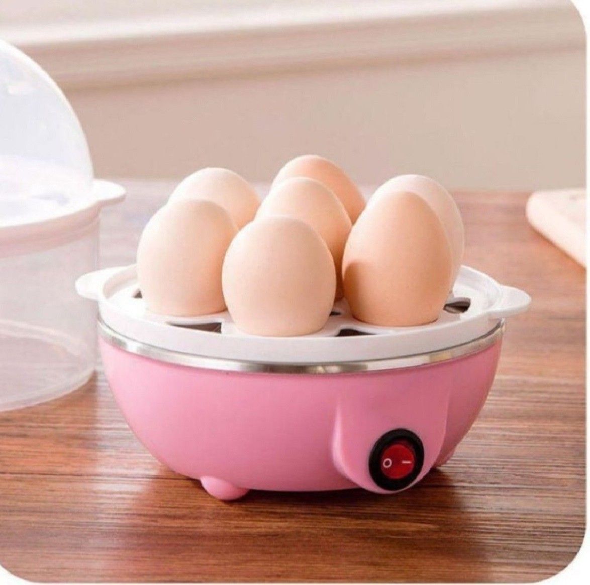 nimyank Egg Cooker, Egg Boiler, Egg Poacher Electric, Egg Steamer (Multicolor) 913 Egg Boiler 7 Egg Single layer 913 Egg Cooker-picture-5