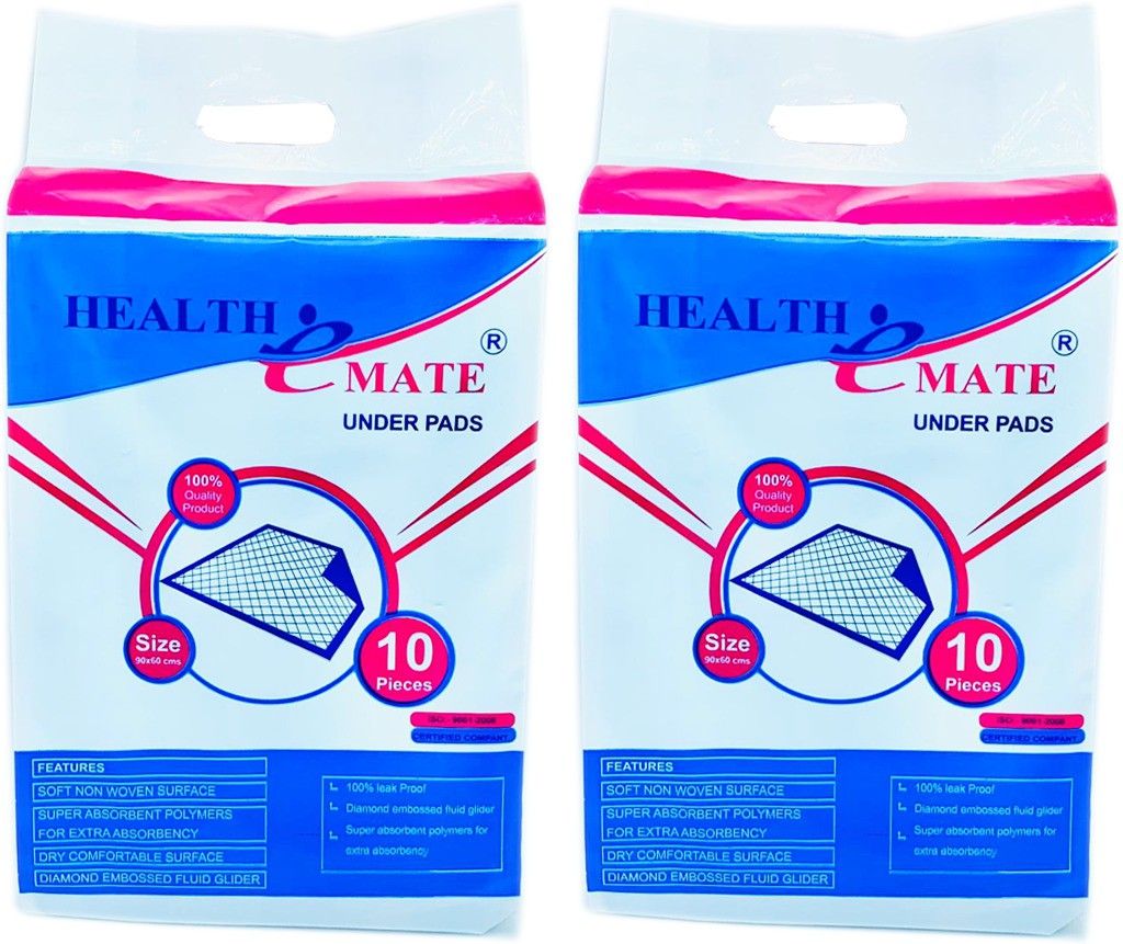 healthemate Underpad 60*90 Disposable Absorbent Sheet 20pc Adult Diapers - L-picture-3
