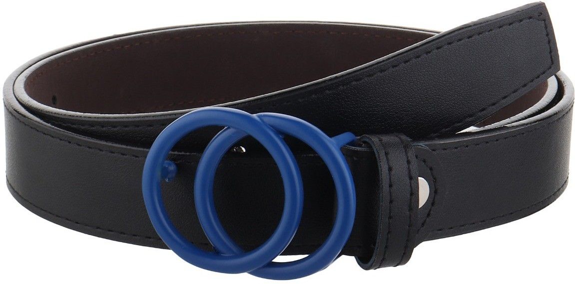 heneda Women Casual Black Synthetic Belt-picture-8