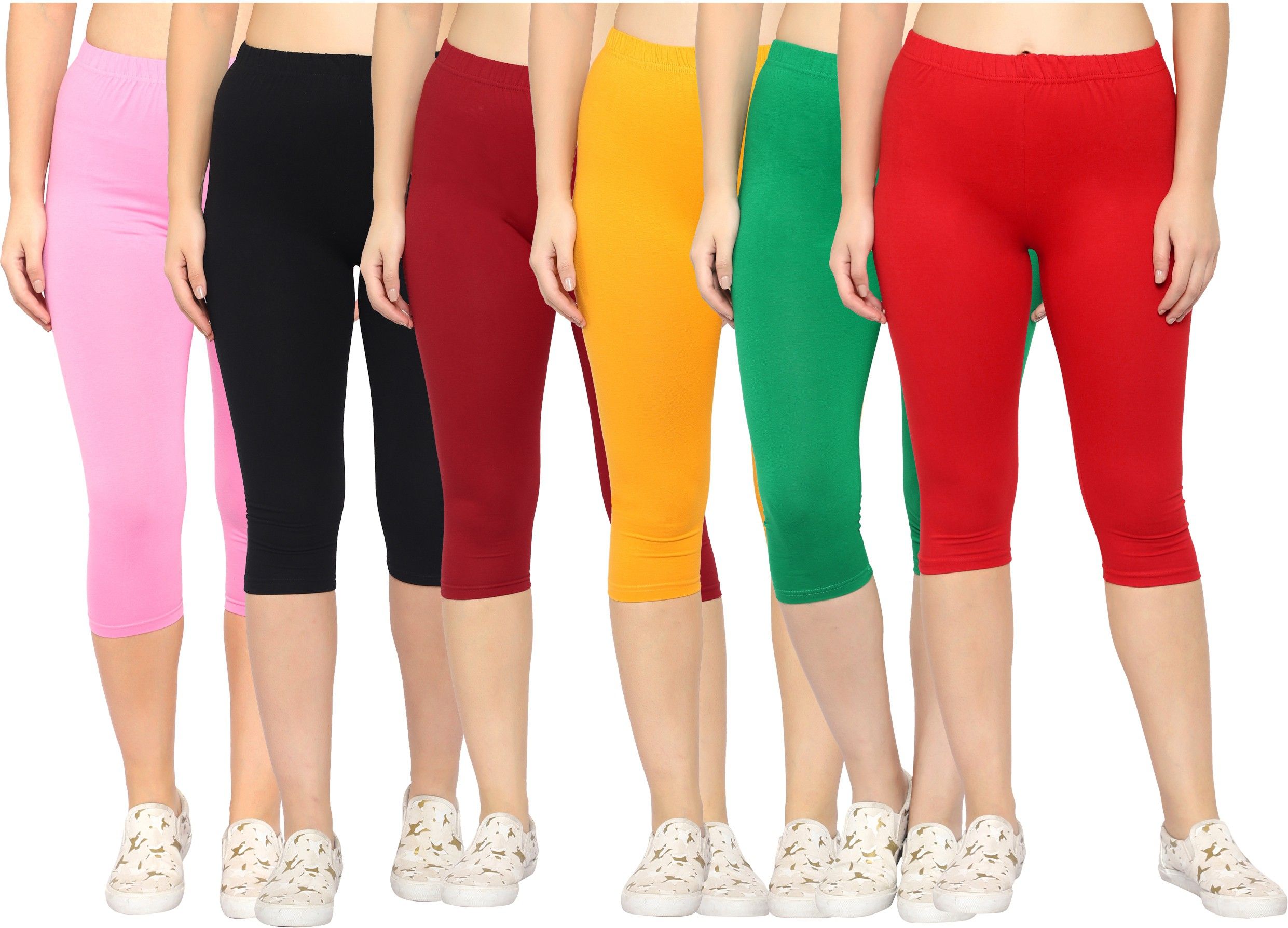 myo Women Multicolor Capri-picture-14