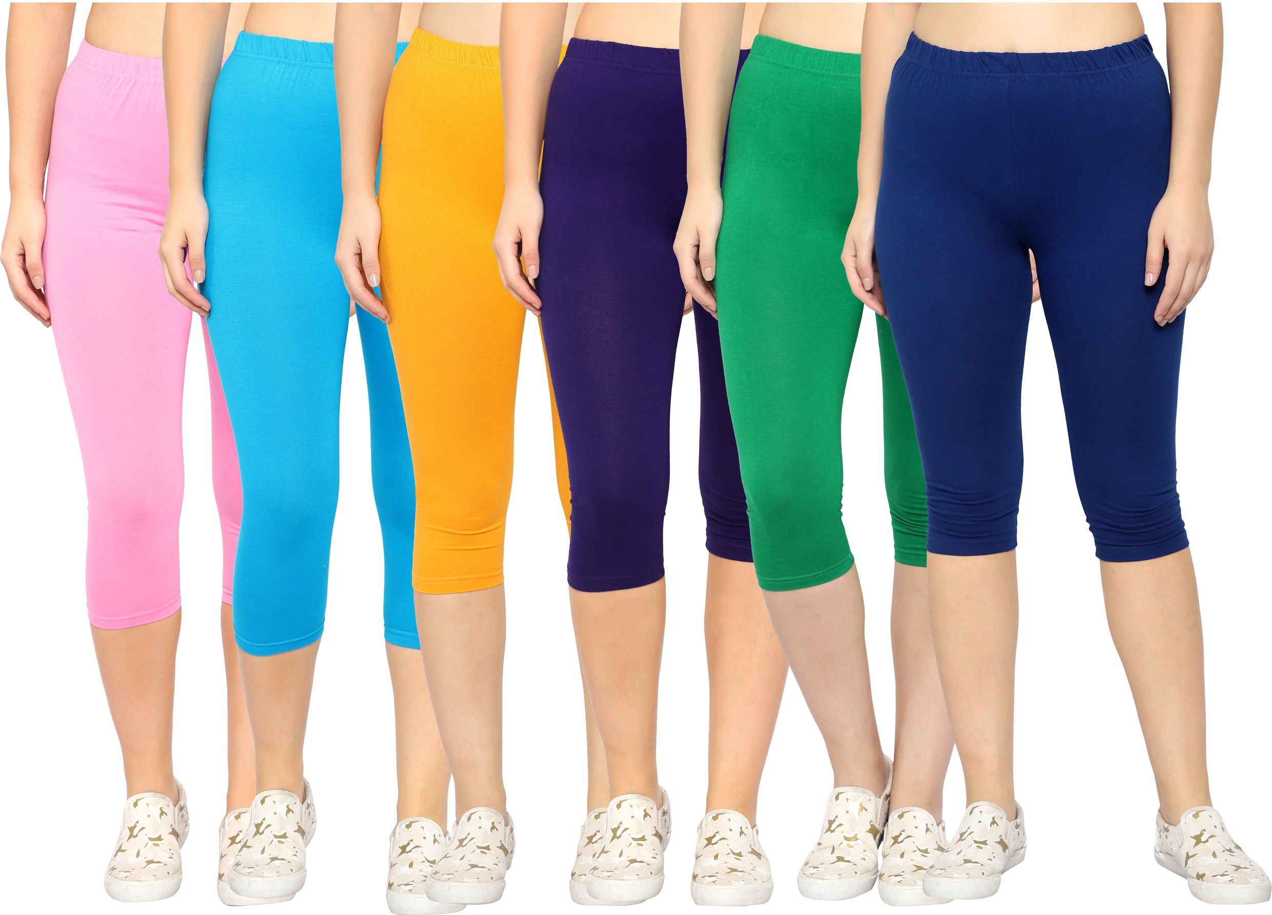myo Women Multicolor Capri-picture-34
