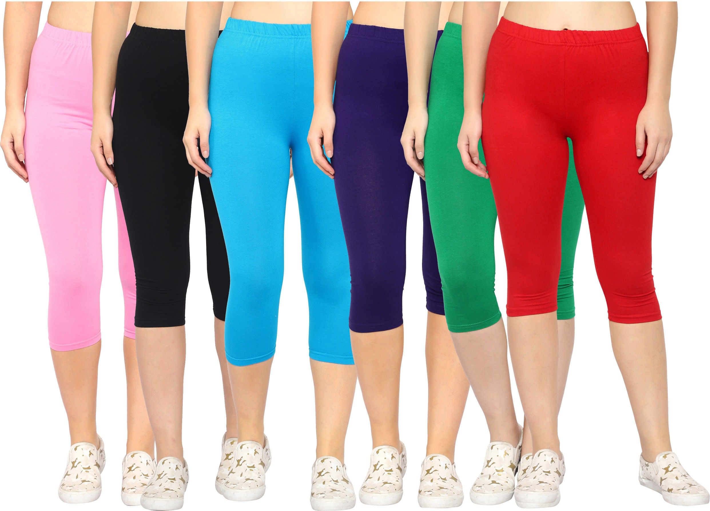 myo Women Multicolor Capri-picture-26
