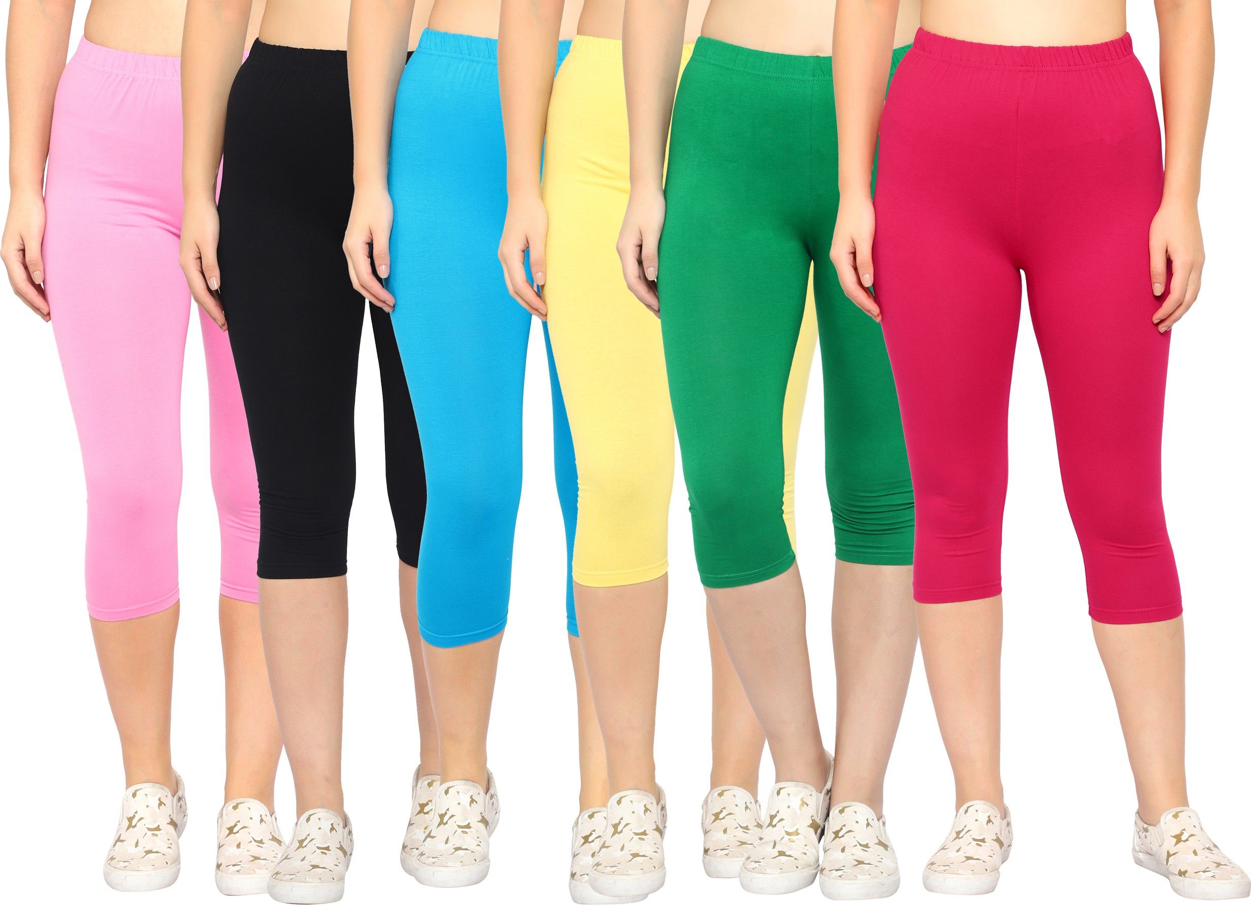 myo Women Multicolor Capri-picture-11