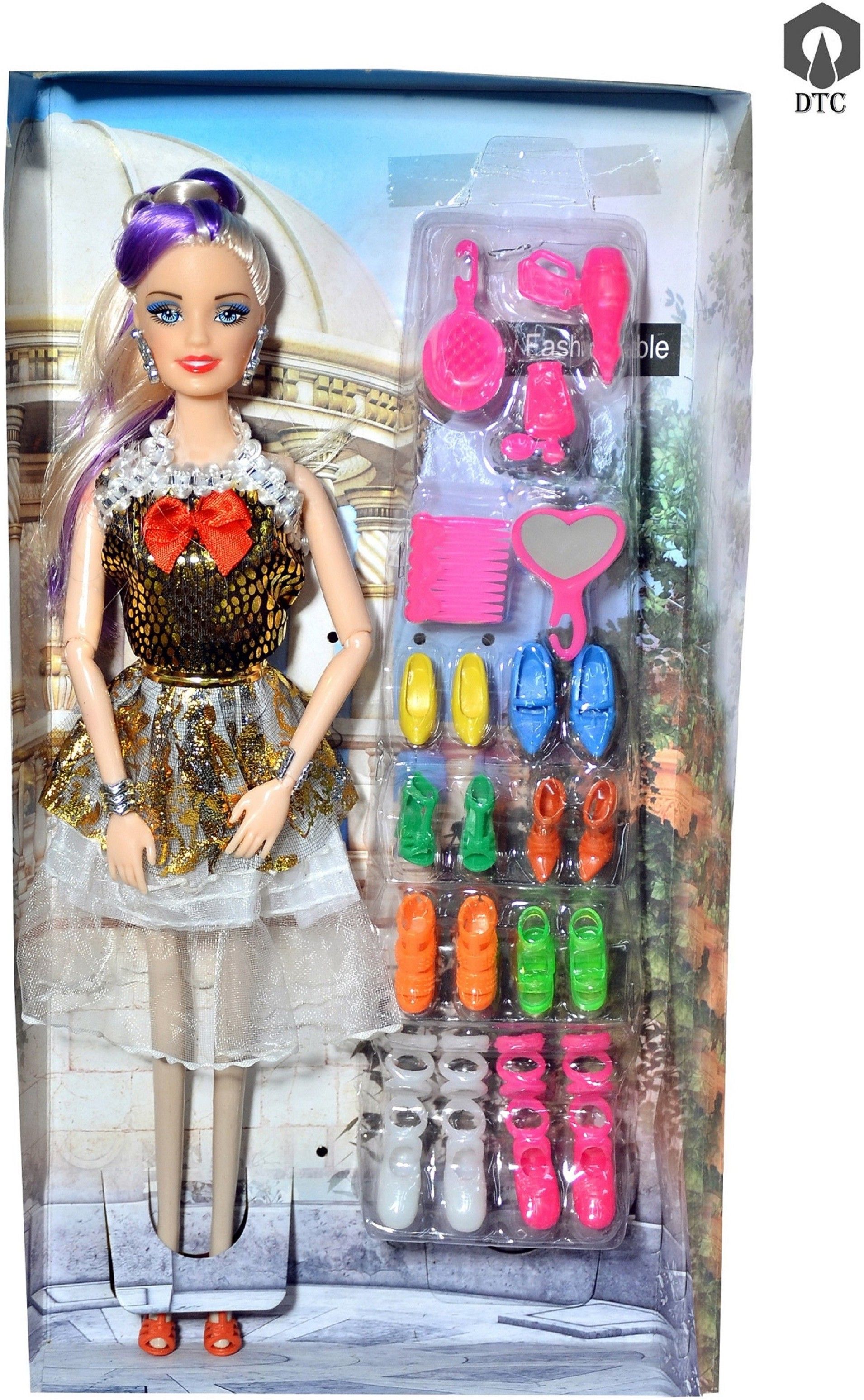 mohini collection New Hand Goldable Doll with Shoes-picture-33