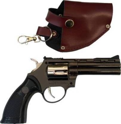 Antique Red Flame lightweight Refillable Revolver Gun Banduk Shape Cigarette Gas Lighter Pocket Lighter PIA INTERNATIONAL FIRST QUALITY Pocket Lighter