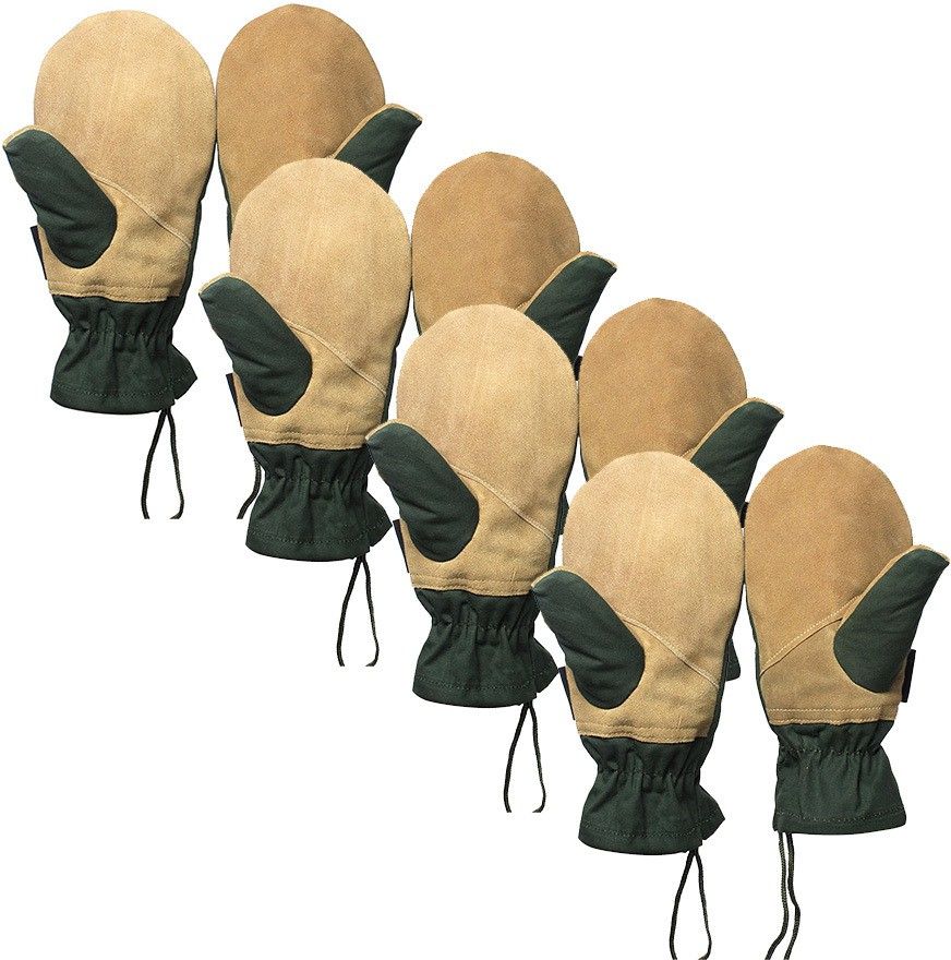 Rappelling Mitten (Pack of 4) Climbing Gloves