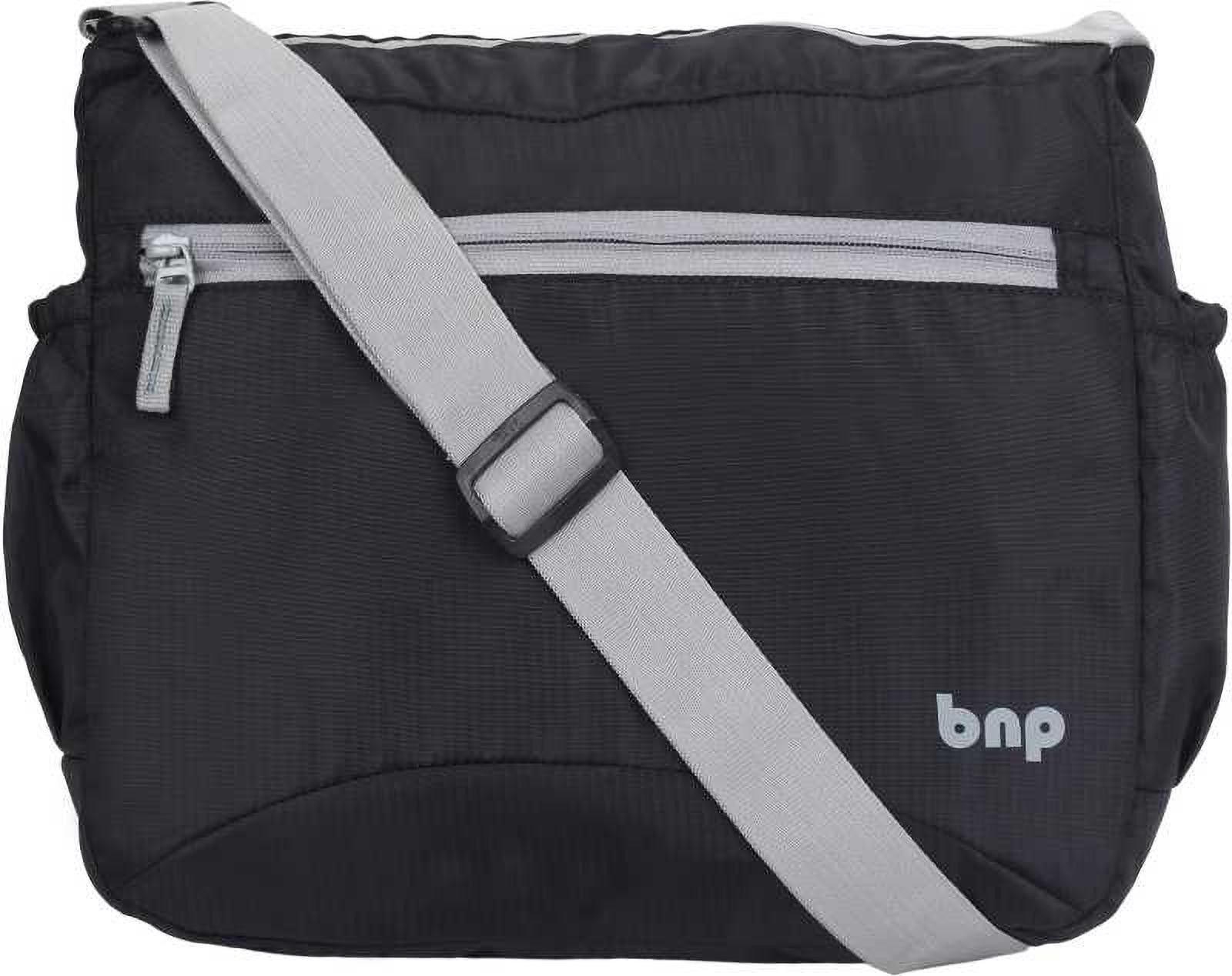 Black Men & Women Sling Bag - Extra Large Cross Body Sling Bag (BNP 094-Black Clr)-image-48