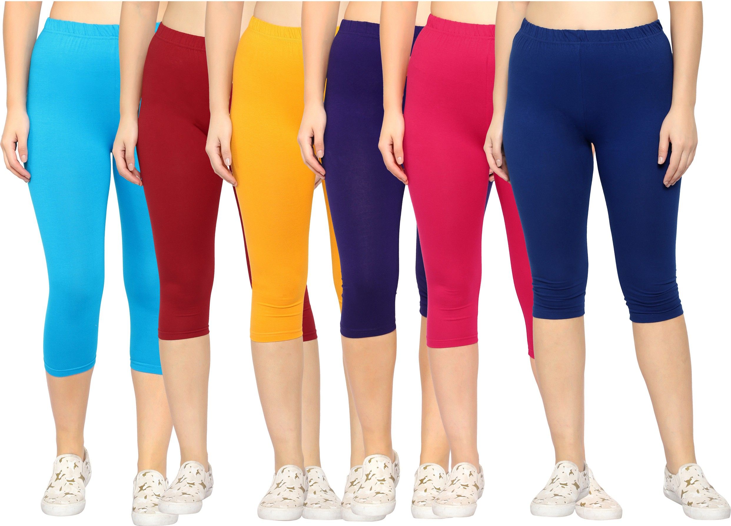 myo Women Multicolor Capri-picture-33