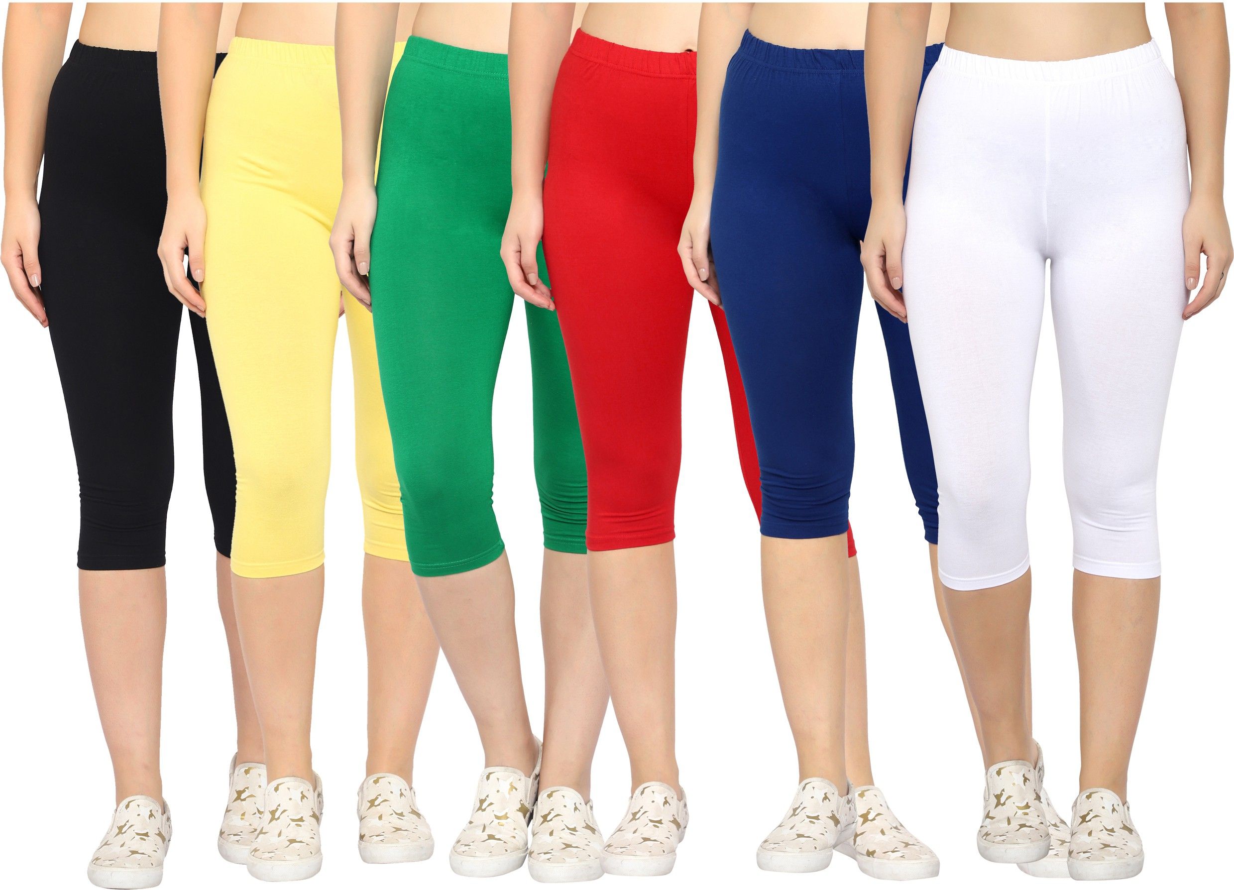 myo Women Multicolor Capri-picture-25