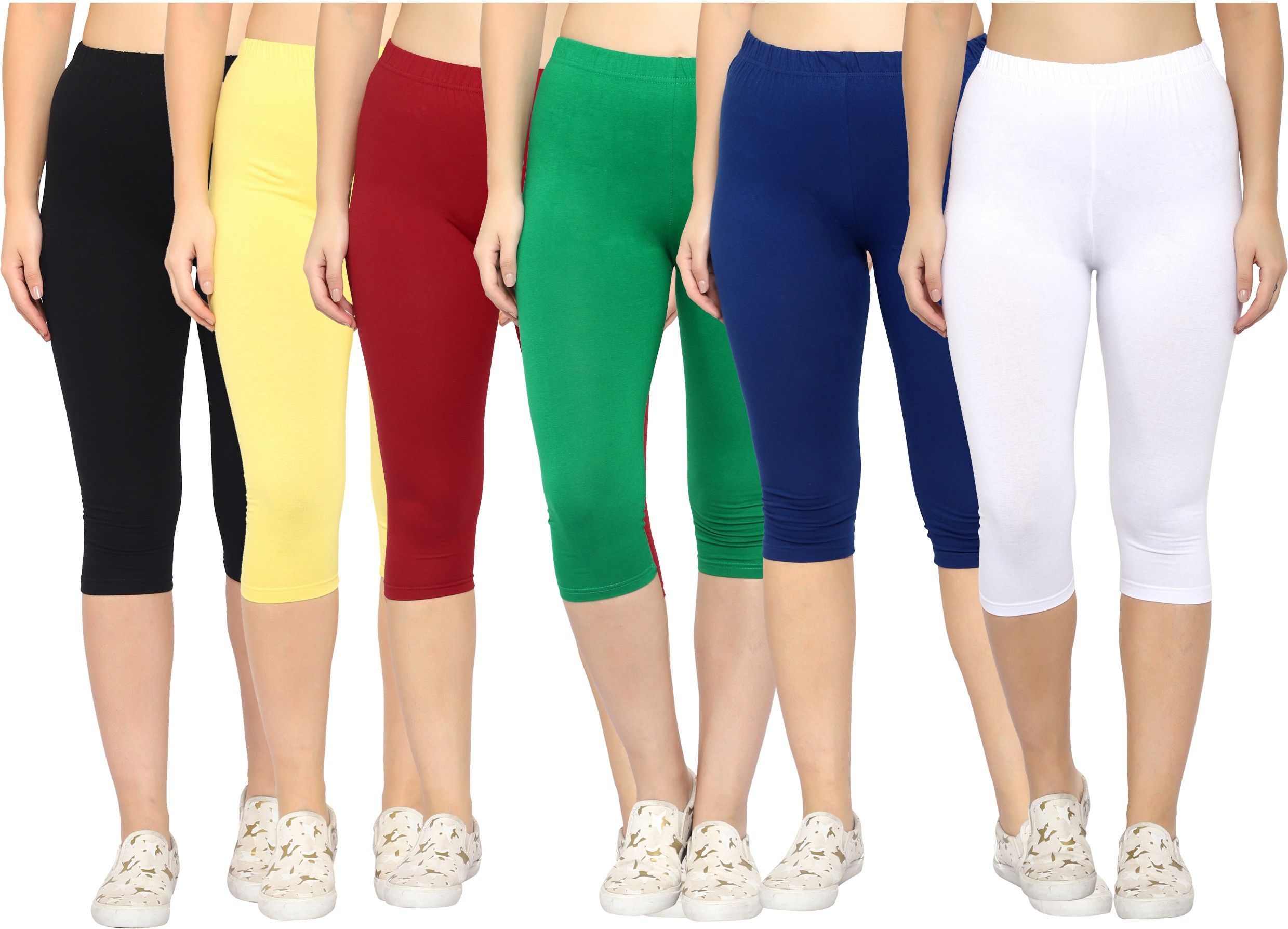myo Women Multicolor Capri-picture-26