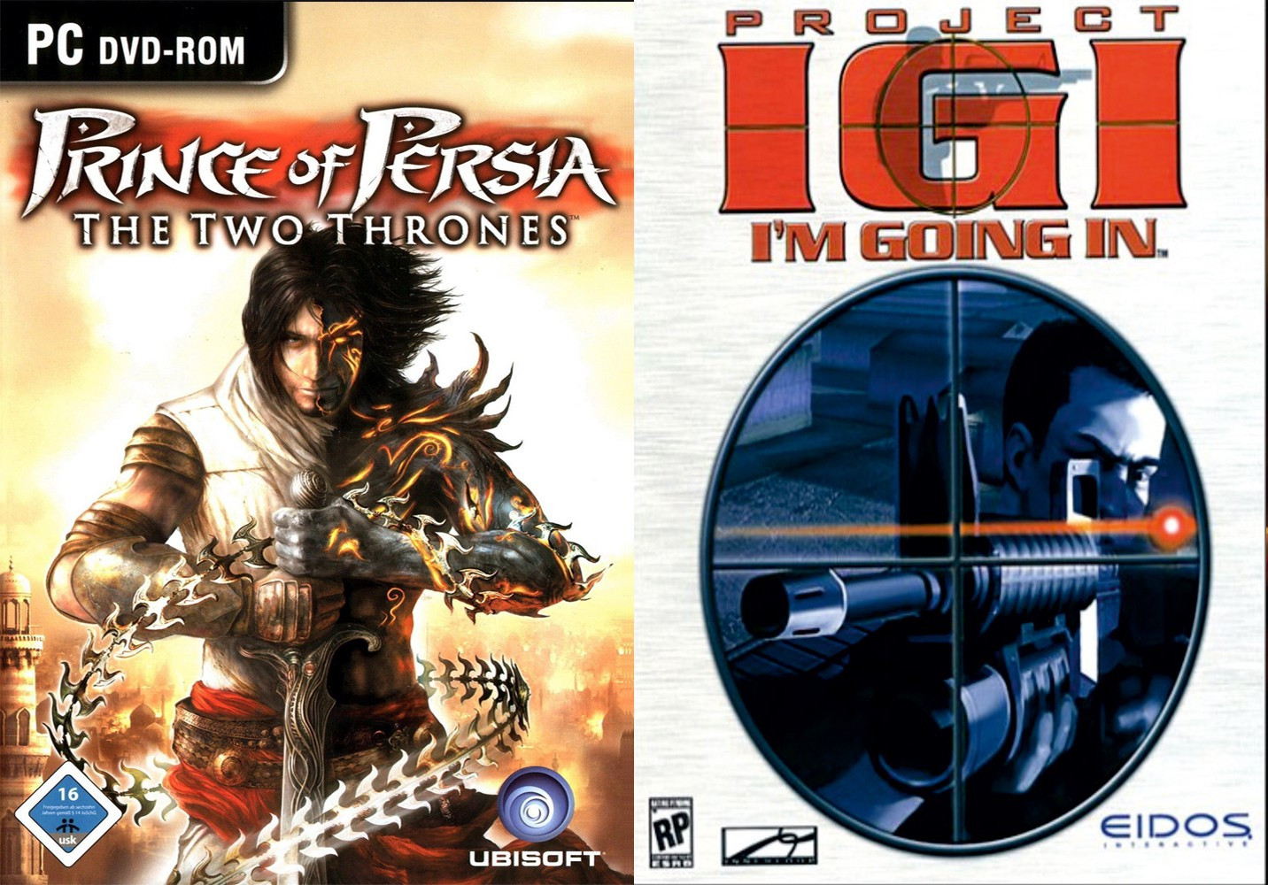 POP The Two Thrones & IGI 1 PC GAME FOR PC (STANDARD) image 1