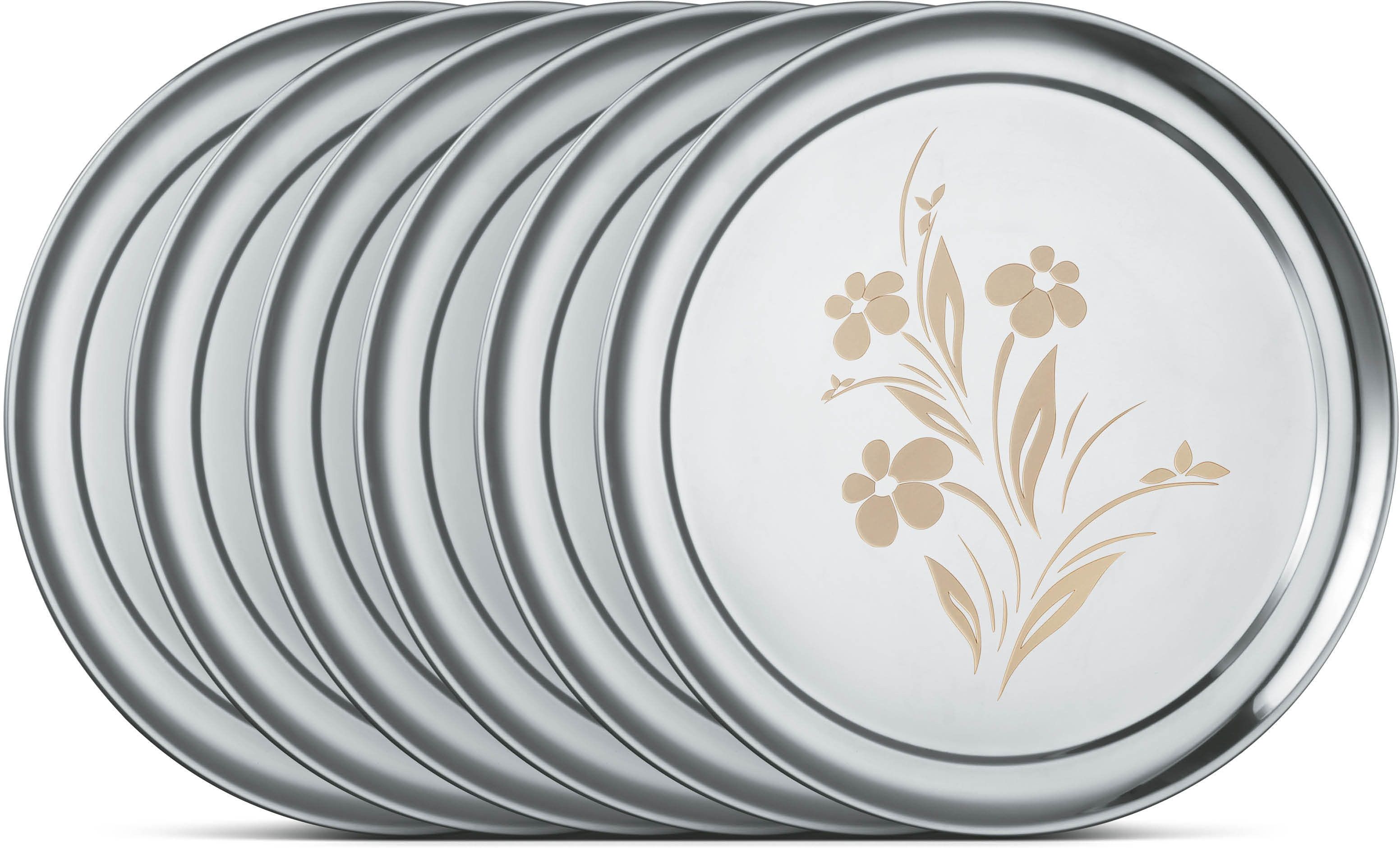 Carnival Thali Set (S/6pcs) Dinner Plate-image-27