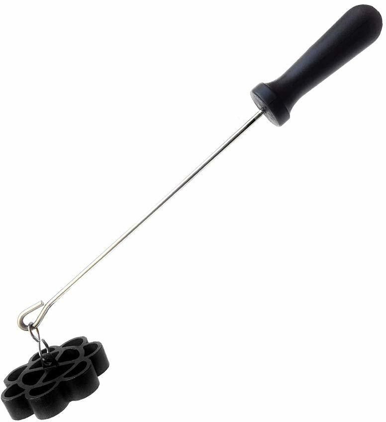 vgs marketings Non Stick Achu Murukku Maker Mould with Silver Stick Roaster 0.2 kg Roaster-picture-13