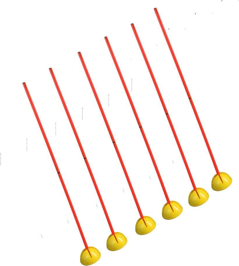 vayu Foldable Agility Pole with Base (set of 6) Two Piece Agility Pole-picture-24