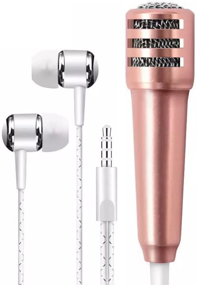 e trade In-Ear Attached Headphones with Mic For Recording, Singing, Video Conferencing & Compatible with iOS, Android, PC, Gaming, Switch, 3.5mm Wired Attached Earphone with Mini Mic-picture-26