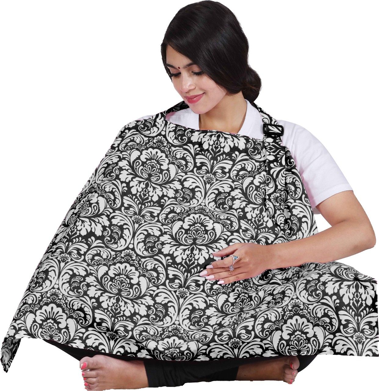 Multi-Purpose Breastfeeding Nursing Shawl/Scarf Feeding Cloak