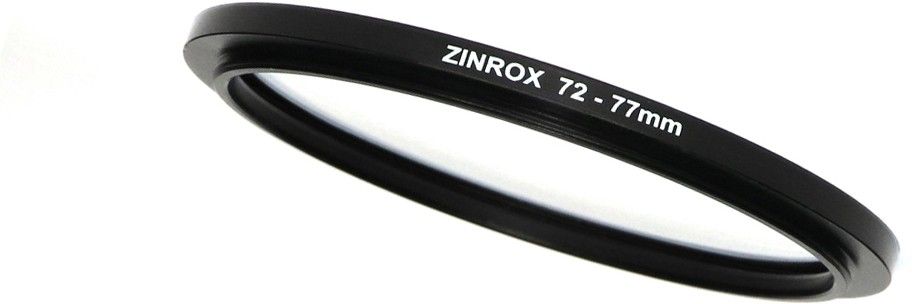 ZINROX 72-77mm Step Up Lens Filter Adapter Ring - Set of 1 Piece - Allows You to Fit Larger Size Lens Filters on a Lens with a Smaller Diameter - Size : 72-77mm Ring Adapter Step Up Ring-image-24