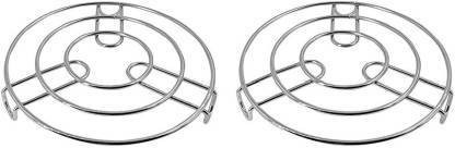 ekkum Round Cooker Steamer Rack Glossy Trivet image 1