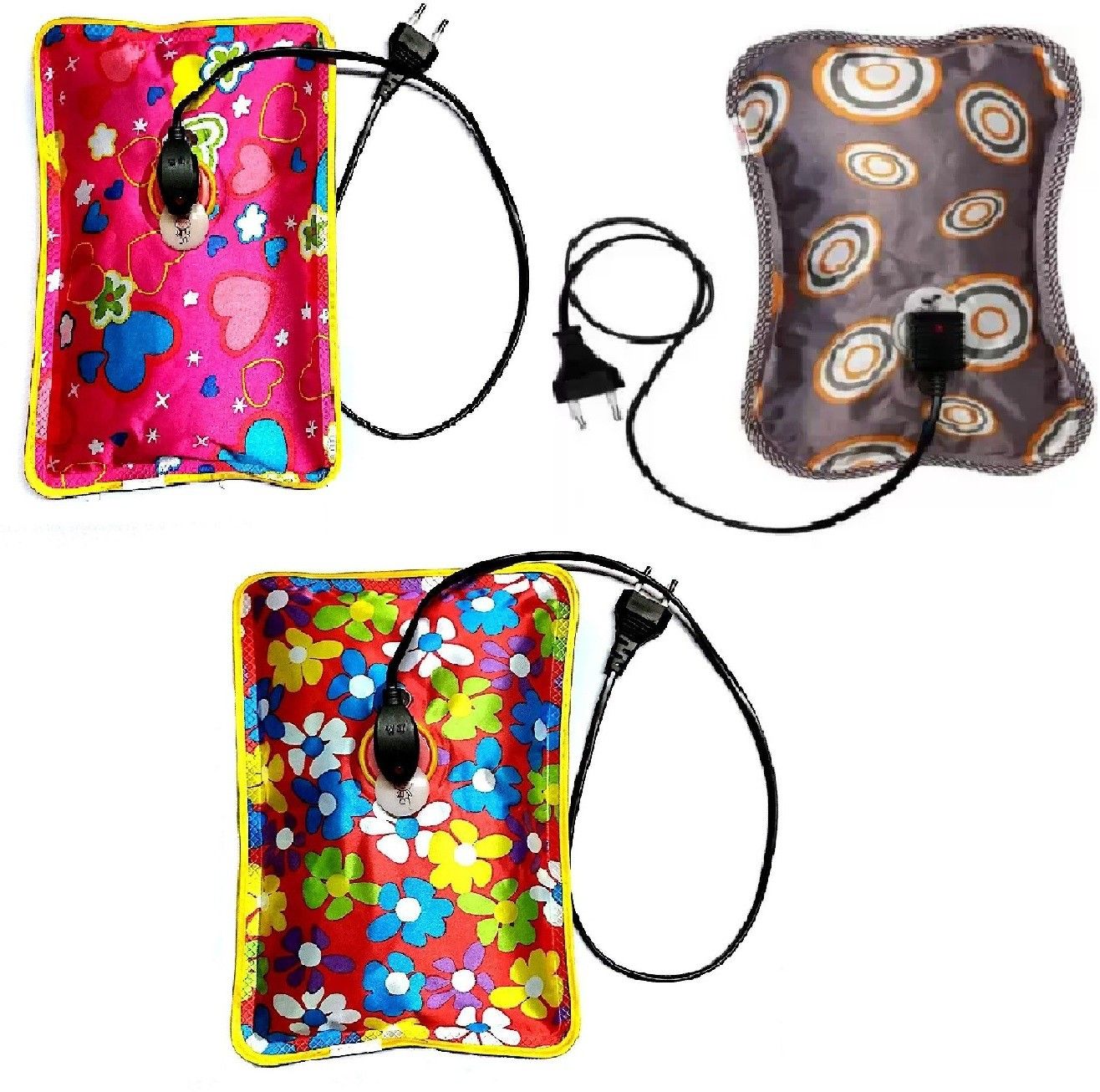 Heating Pad Packs 3 pcs hot water bag 1000 ml Hot Water Bag-image-38