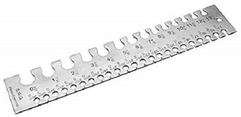 jaibros WIRE GAUGE RECTANGULAR Radius Gauge-picture-23
