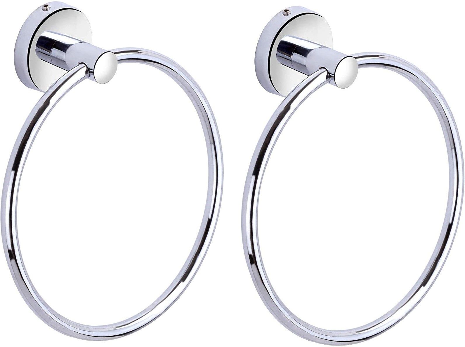 jamunesh Hardwear Ring Napkin Holder Silver Towel Holder-picture-29