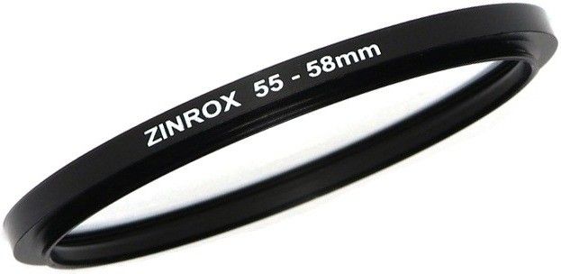 ZINROX 55-58mm Step Up Lens Filter Adapter Ring - Set of 1 Piece - Allows You to Fit Larger Size Lens Filters on a Lens with a Smaller Diameter - Size : 55-58mm Ring Adapter Step Up Ring-image-9