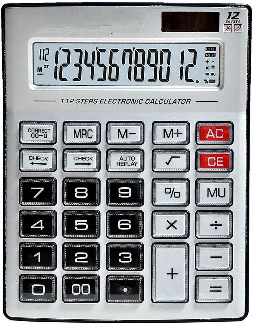CT-8800 CT-8800 GC Financial and Business Office Calculator with 12 Digits and Silver FinancialCalculator