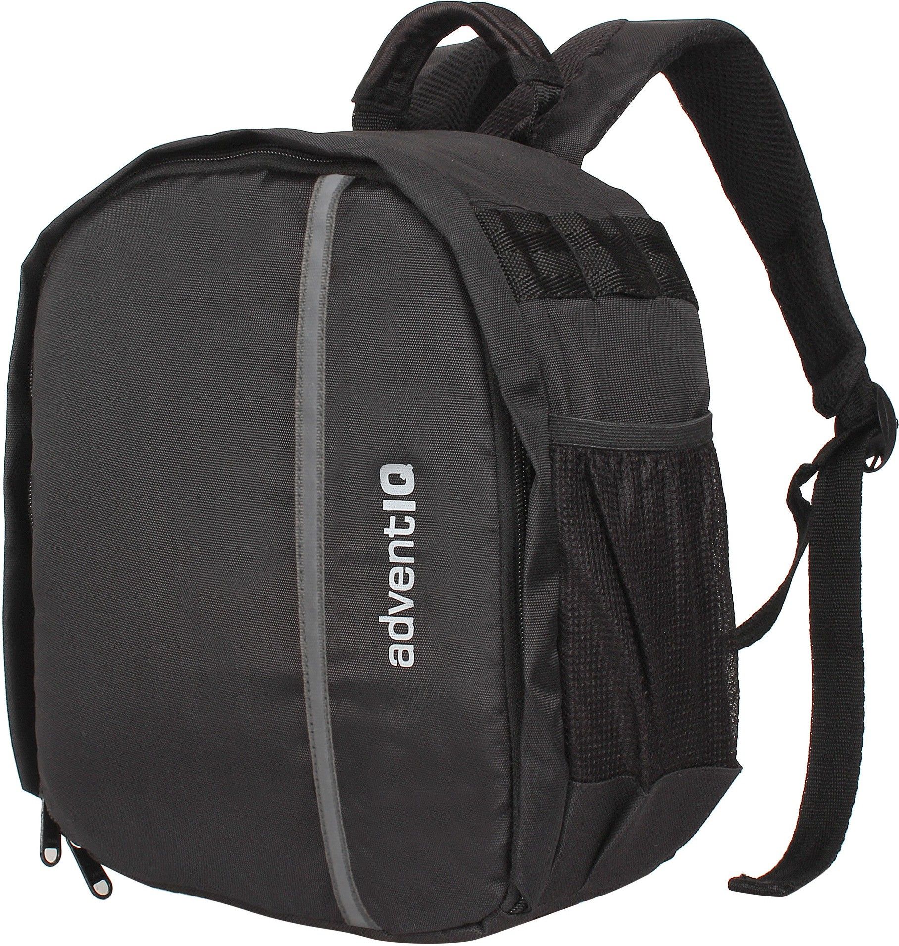 BAGS N PACKS DSLR/SLR Camera Lens Shoulder Backpack- Black-Grey Reflective TapeCamera Bag-picture-30