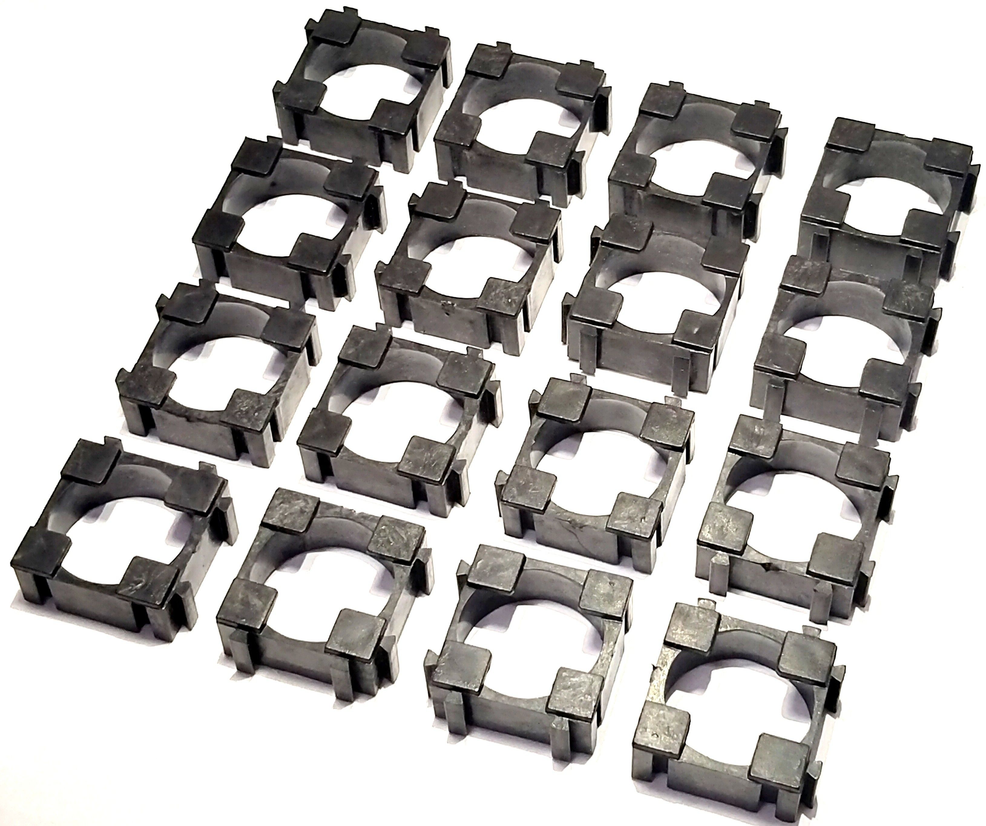 18650 Lithium battery spacer 100 pieces plastic holder for Diy battery pack making. Educational Electronic Hobby Kit-image-42