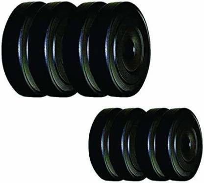 fit world 12 kg 2KG*4PIECE,1KG*4PIECE PVC PLATE Home Gym Combo-picture-18