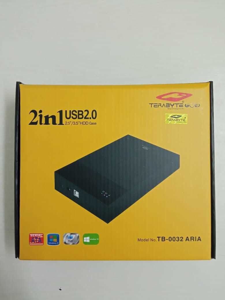 TERABYTE 2 in 1 USB 2.0 External Hard Drive Casing 2.5 and 3.5 Inch 3.5 inch EXTERNAL HARD DRIVE COVER-image-38