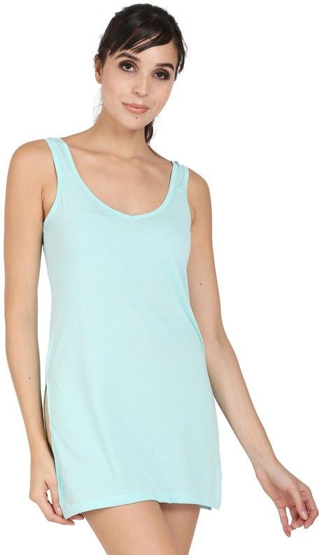 splash Women Light Green Chemise-picture-28