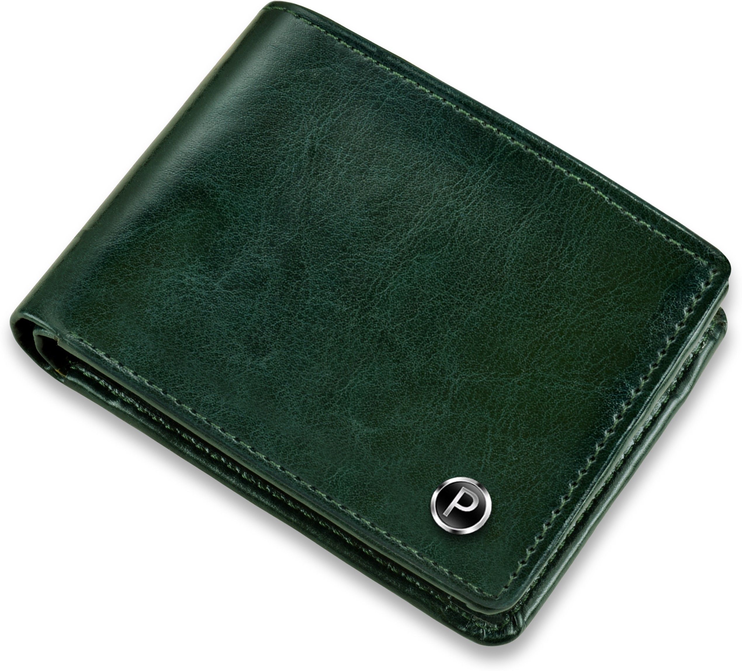 piraso Men Green Artificial Leather Wallet - Mini-picture-25