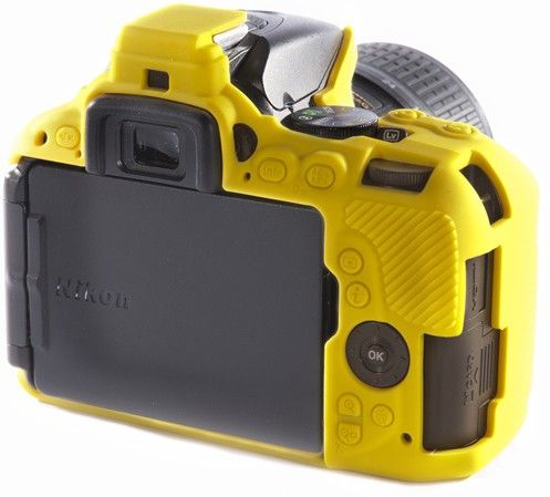 Amabu Camera Silicone Protective Camera Case Cover Compatible with D5500 YellowCamera Bag-picture-11