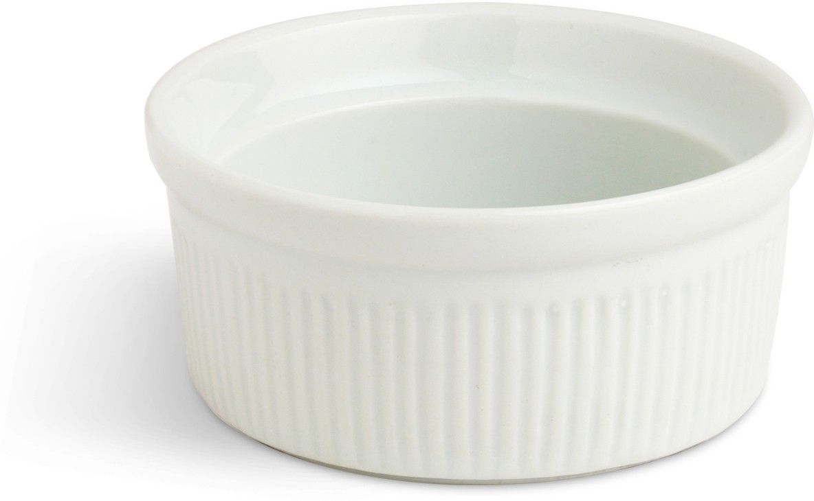 Porcelain Sauce Bowl Round Shaped Ramekin 8cm, White Porcelian, for Baking, Serving Sauce, Dips, Chutneys For Home, Kitchen And Hotel-image-36