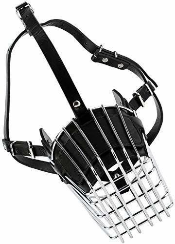 Large Strips Dog Muzzle-image-1