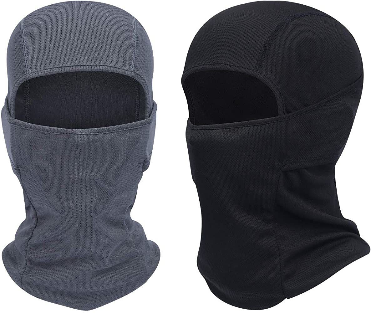 bismaadh Black, Grey Bike Face Mask for Men & Women-picture-3