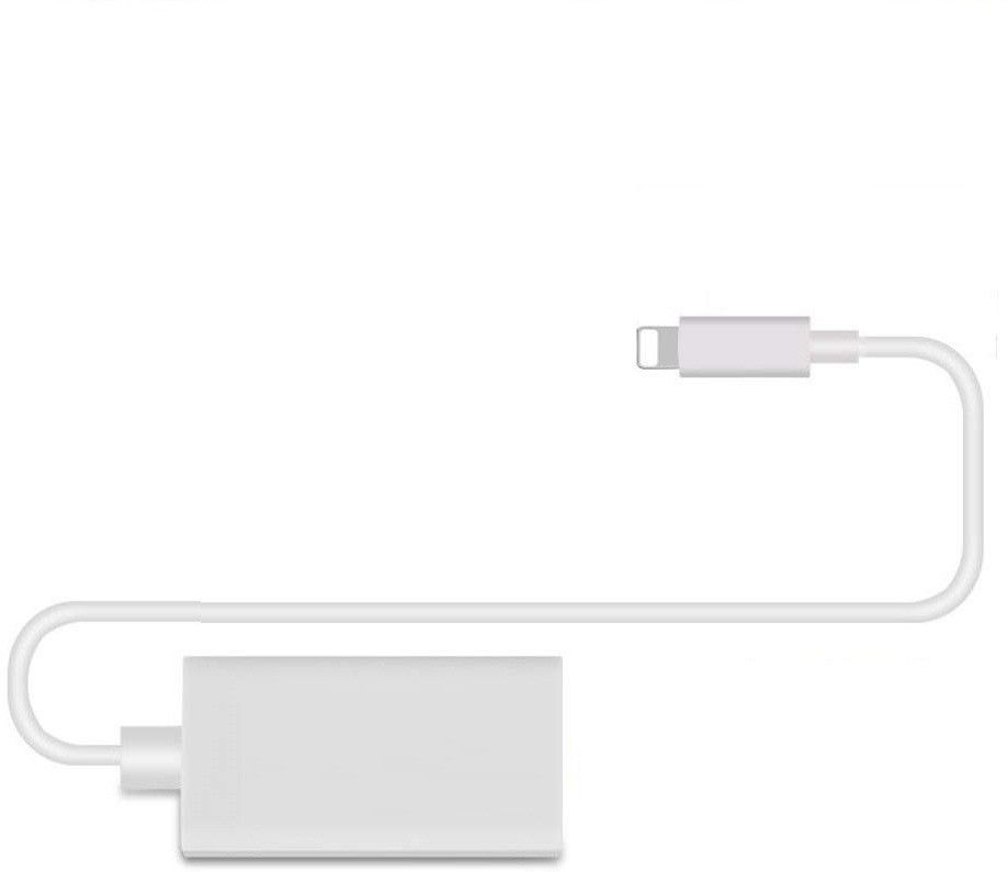 microware Adapter for 8 Pin Lightnieng to RJ45 Ethernet LAN Wired Network 100Mbps Network Cable Overseas Travel Compact Lan Adapter-picture-18