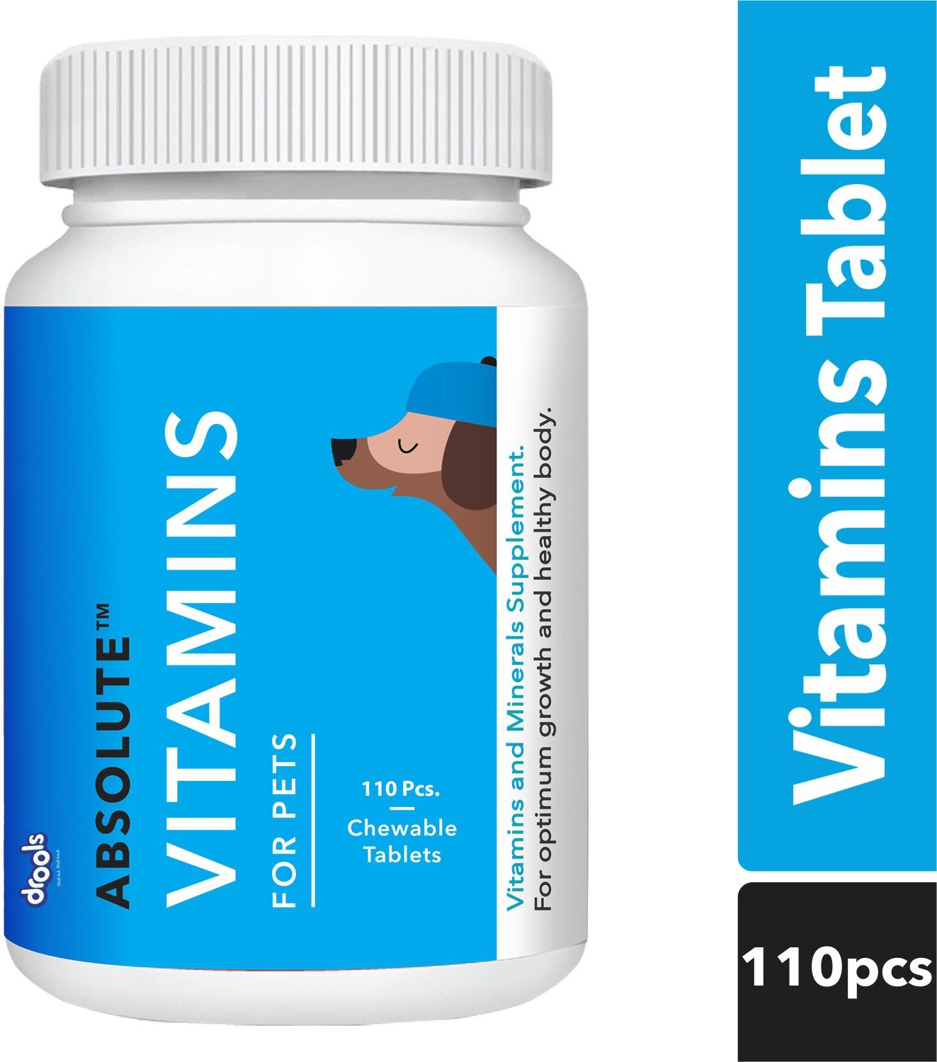 Vitamin Tablet - 110 Pieces Pet Health Supplements-image-44