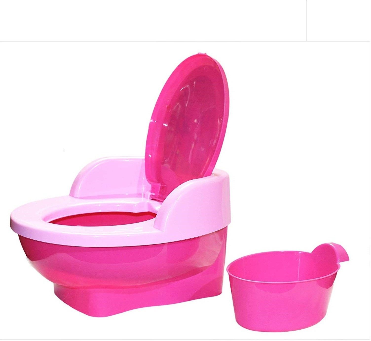 Baby Toilet Training Potty Seat with Upper Closing Lid and Removable Bowl Potty Seat Potty Seat Baby Style Potty Seat-image-11