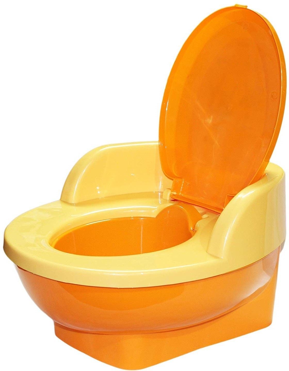 Baby Toilet Training Potty Seat with Upper Closing Lid and Removable Bowl Potty Seat Potty Seat Baby Style Potty Seat-image-15