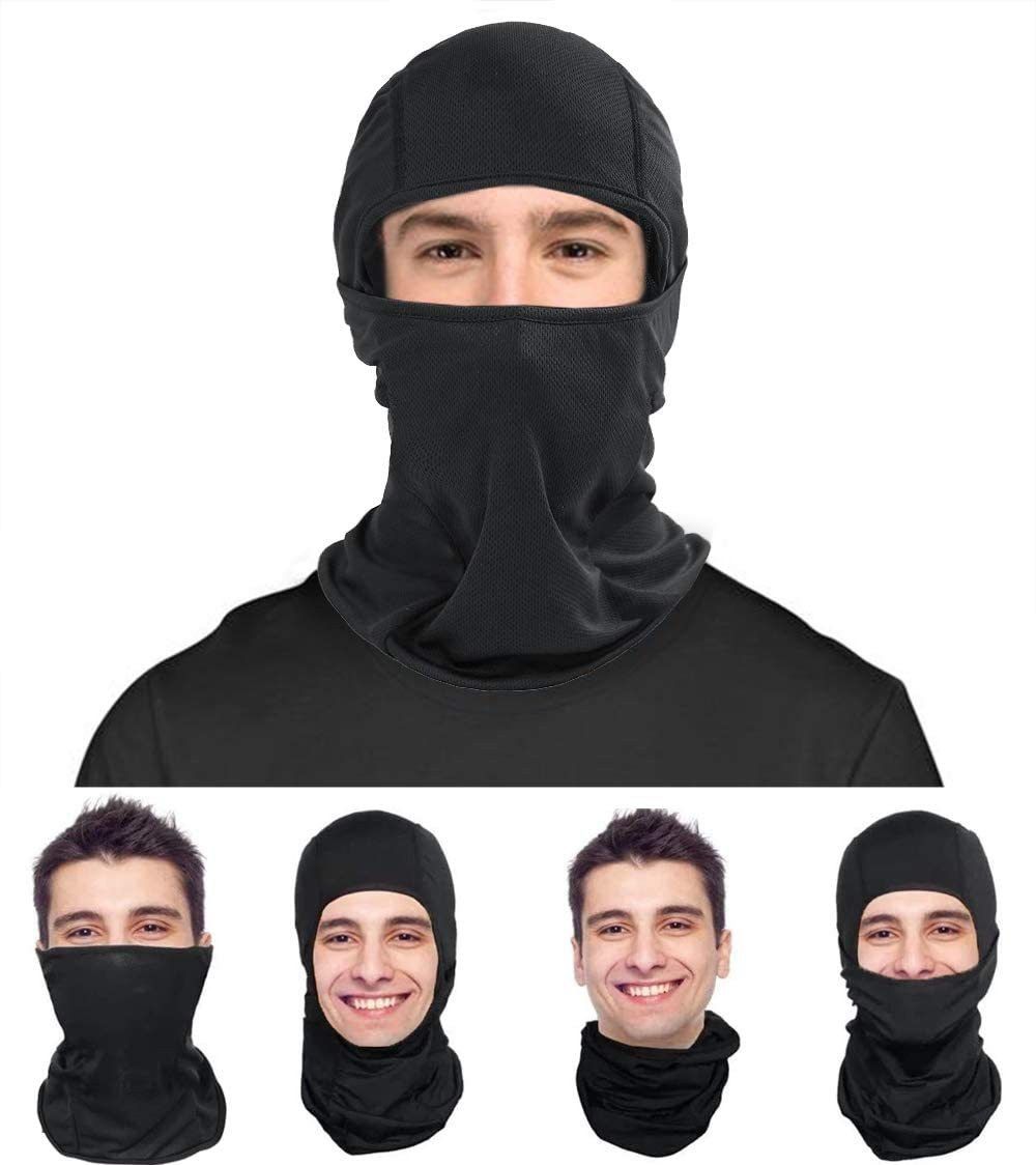 bismaadh Black Bike Face Mask for Men & Women-picture-26