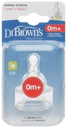 Natural Flow Level 1 Standard Neck Nipple (Pack of 4) Medium Flow Nipple-image-48