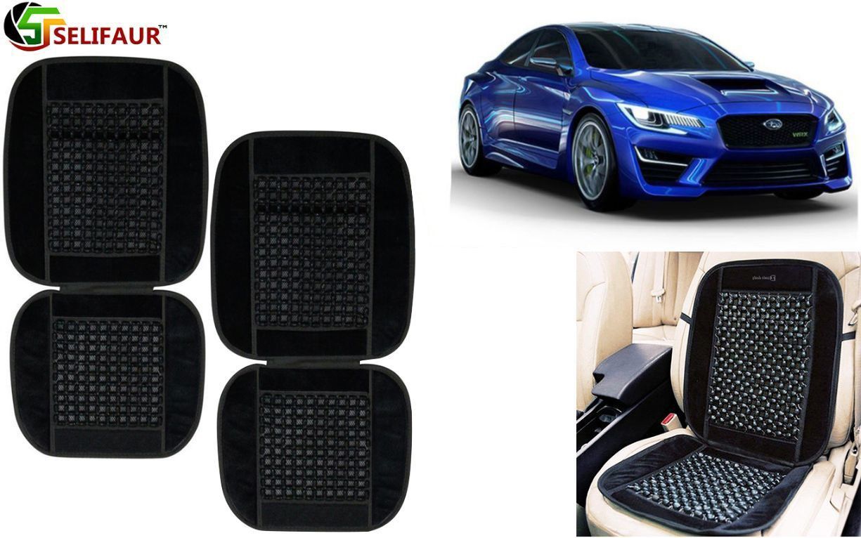 Velvet, Wooden Bead Seating Pad For Subaru WRX-image-23