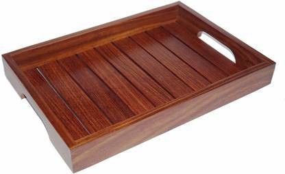 Wood handicraft Sheesham Wood Tray Tray-image-41