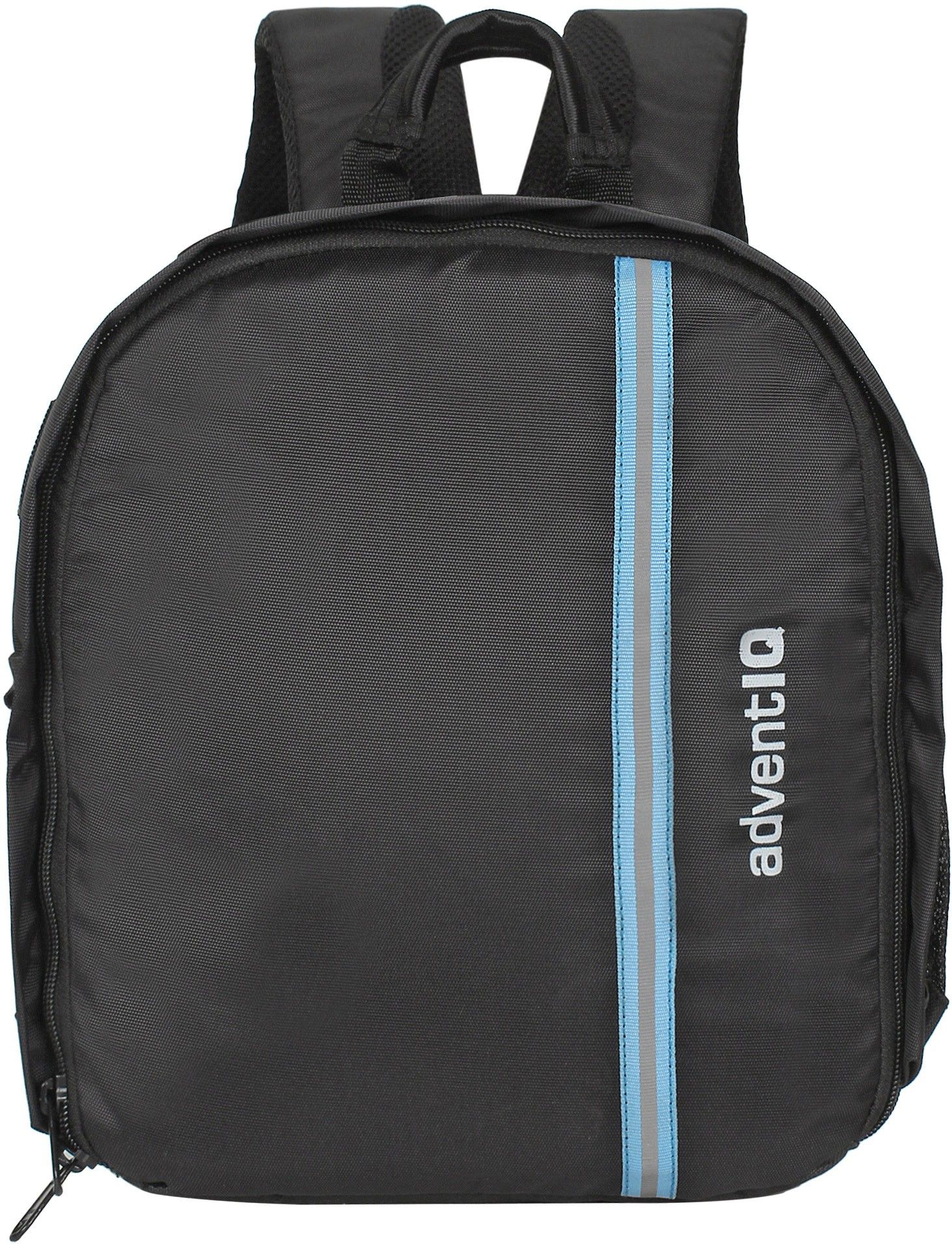 AdventIQ DSLR/SLR Camera Lens Shoulder Backpack- Black with Reflective Sky Blue Tape Camera Bag-picture-22