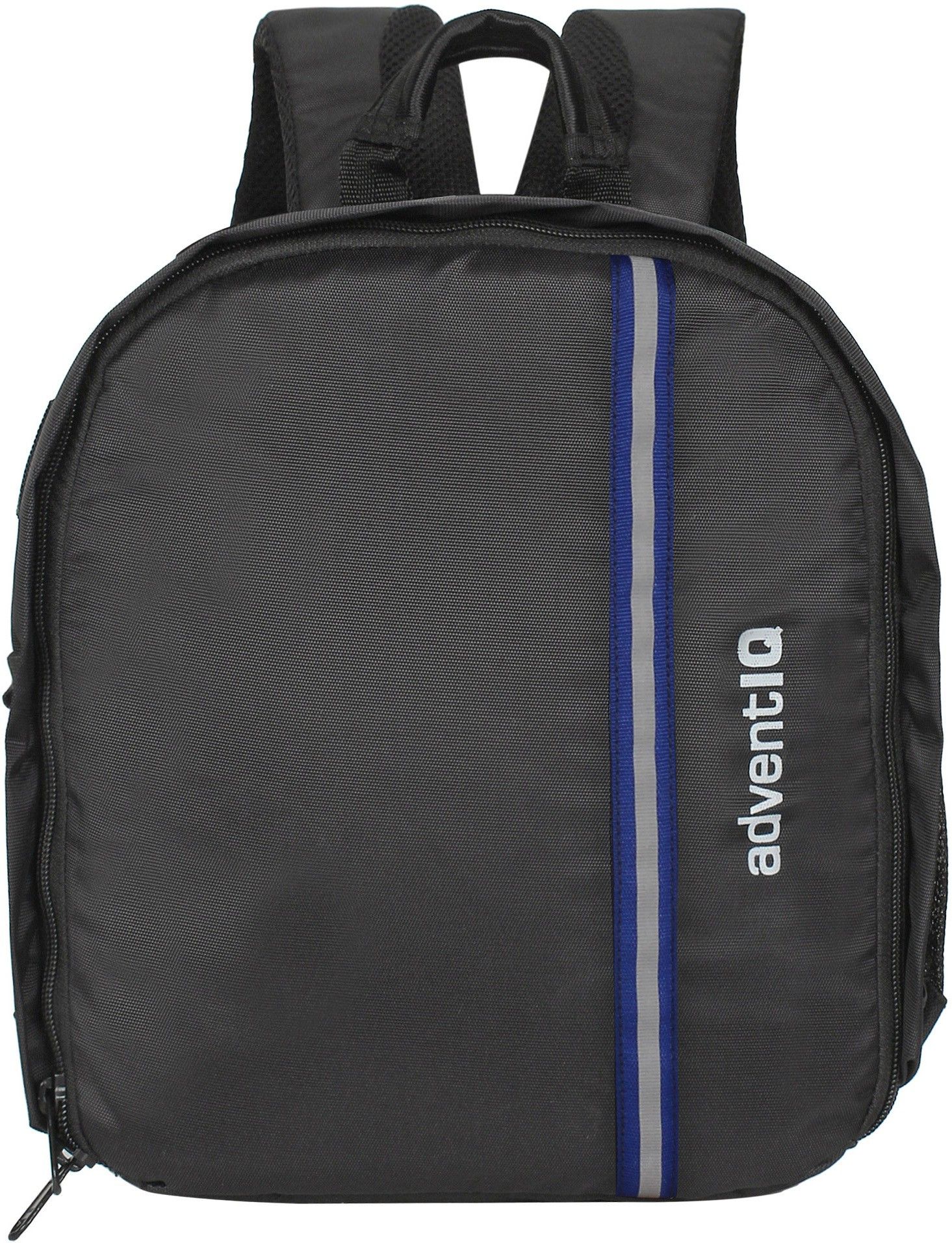AdventIQ DSLR/SLR Camera Lens Shoulder Backpack- Black with Reflective Royal Blue TapeCamera Bag